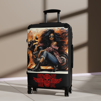 Born To Ride Suitcases #13M