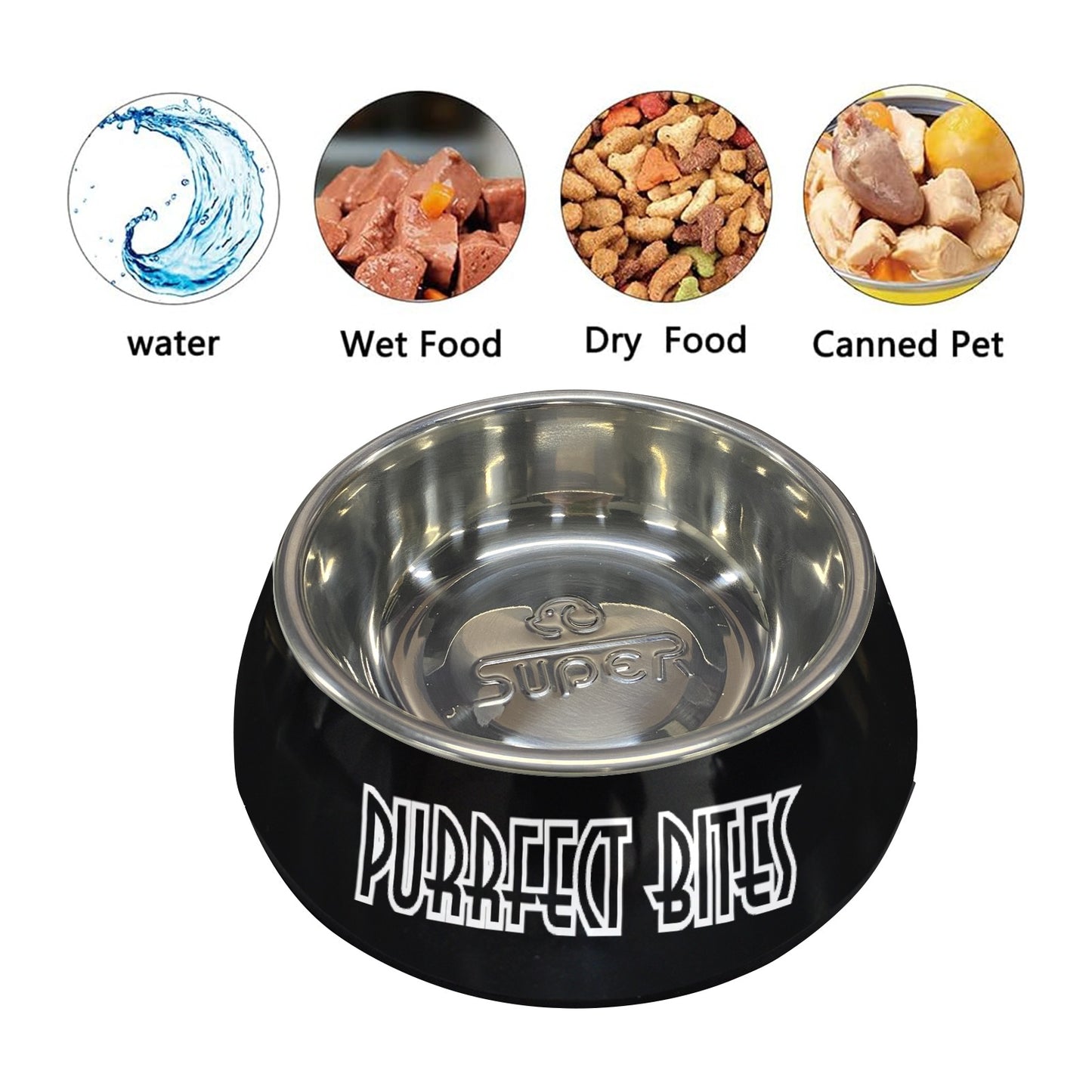 Purrfect Bites Pet Bowl Pet Bowl