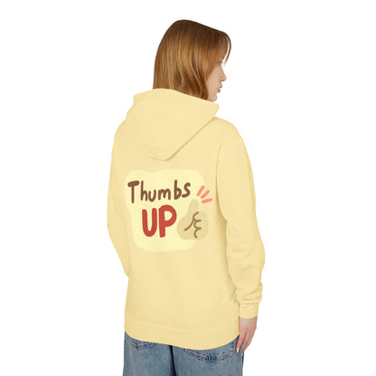 Affirmations Unisex Lightweight Hooded Sweatshirt #AU2