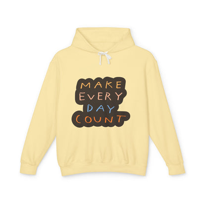 Affirmations Unisex Lightweight Hooded Sweatshirt #AU1