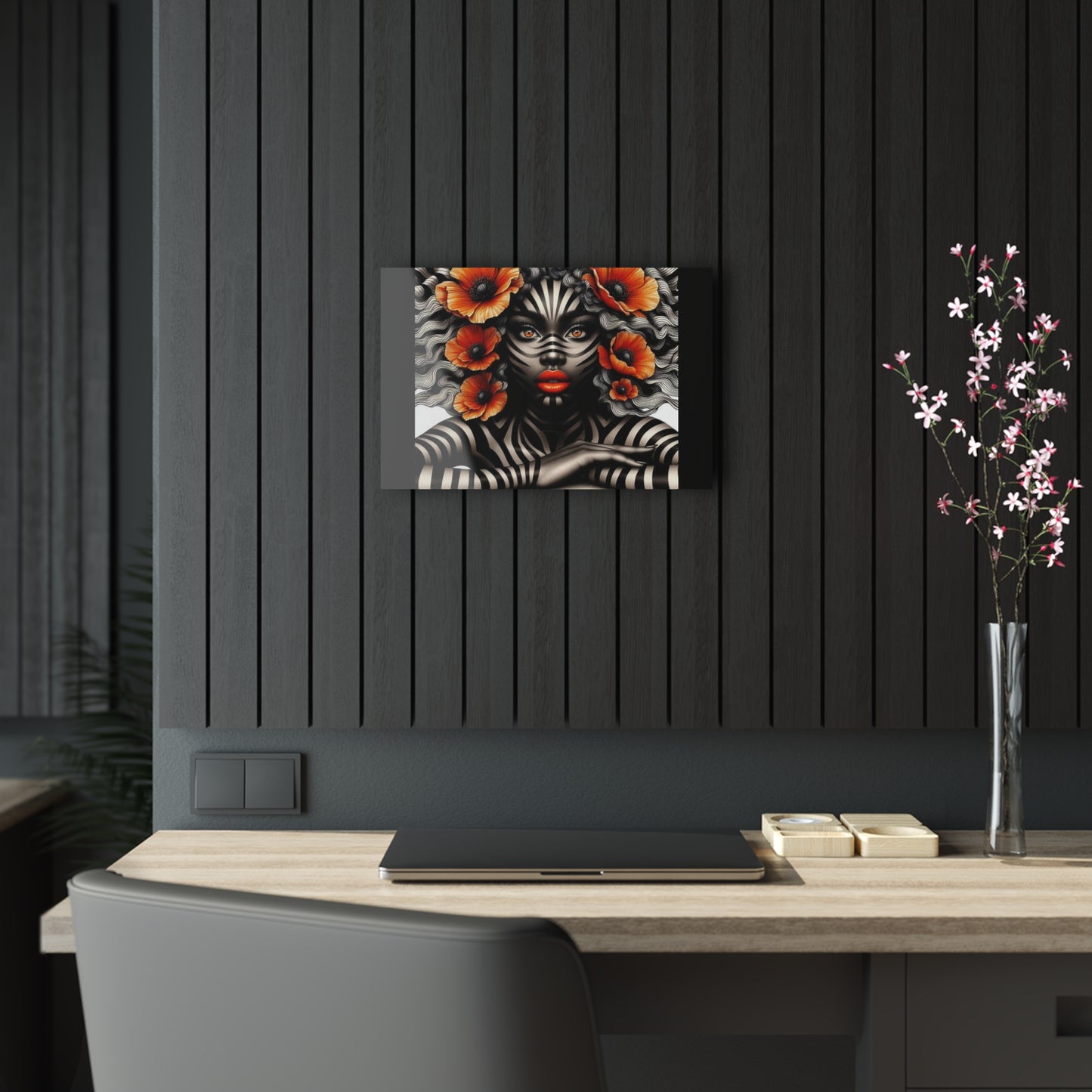 Zebra Fantasy Acrylic Prints #ZF24