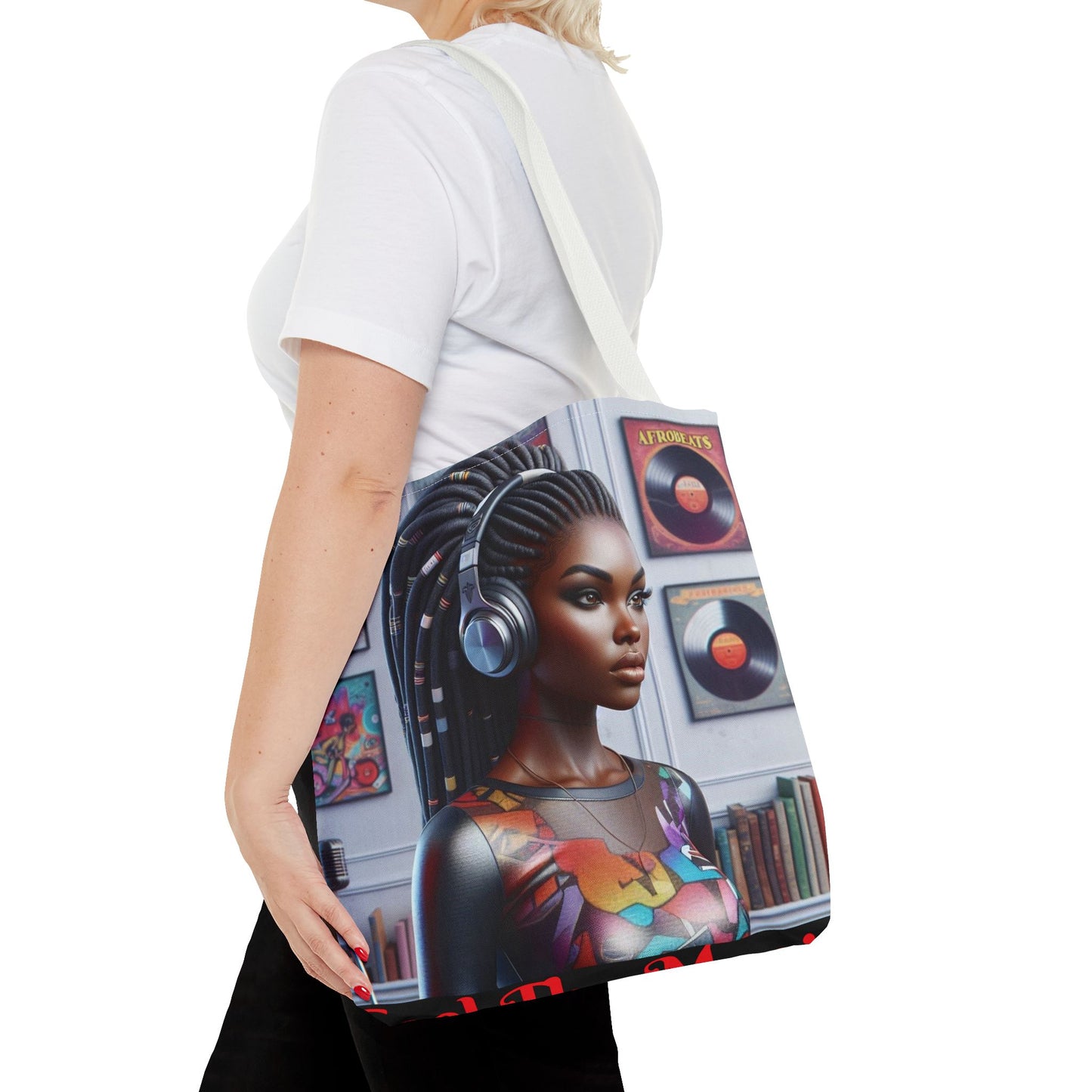 Feel The Music Tote Bag (AOP) #FM16