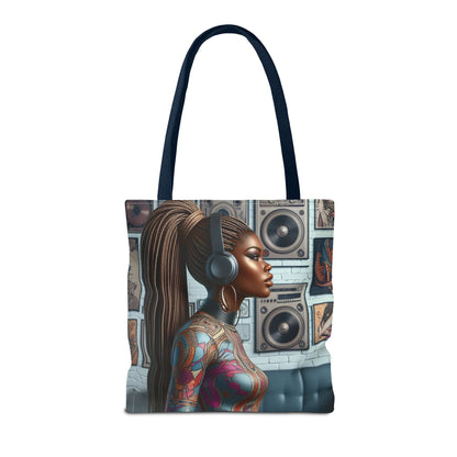 Feel The Music Tote Bag (AOP) #FM19