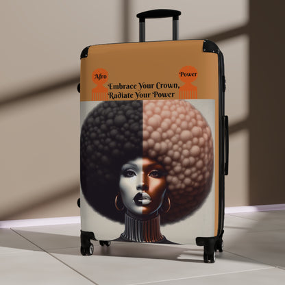 Afro Power Suitcases #AP13