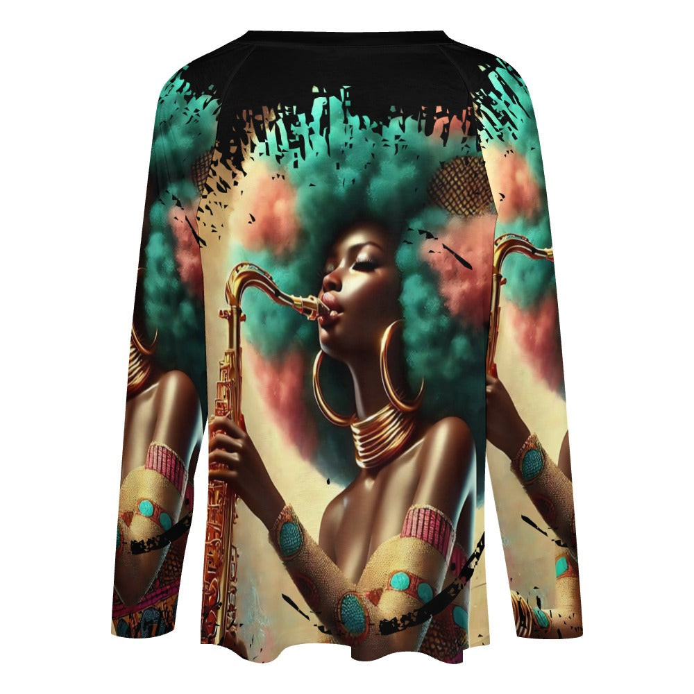 Women's Long sleeve loose tee