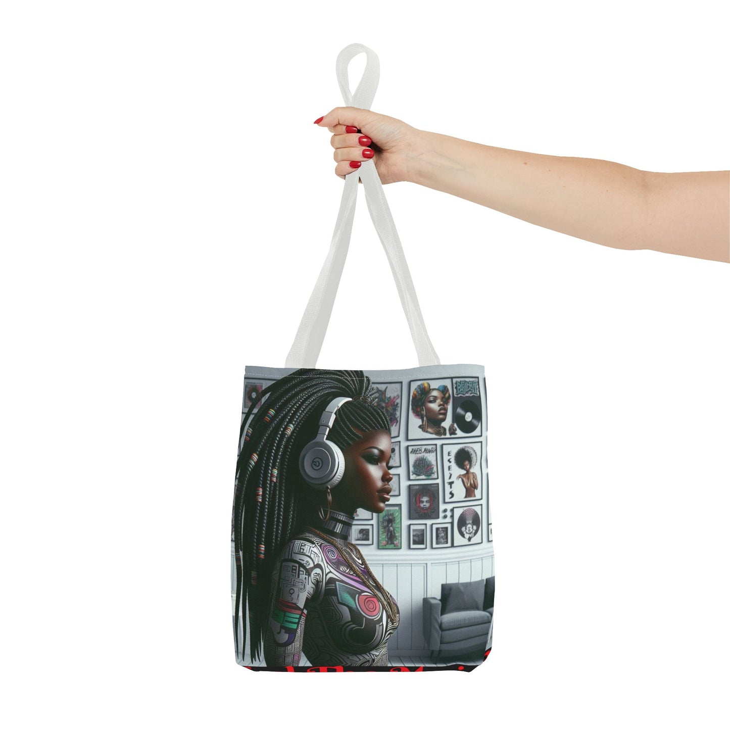 Feel The Music Tote Bag (AOP) #FM5
