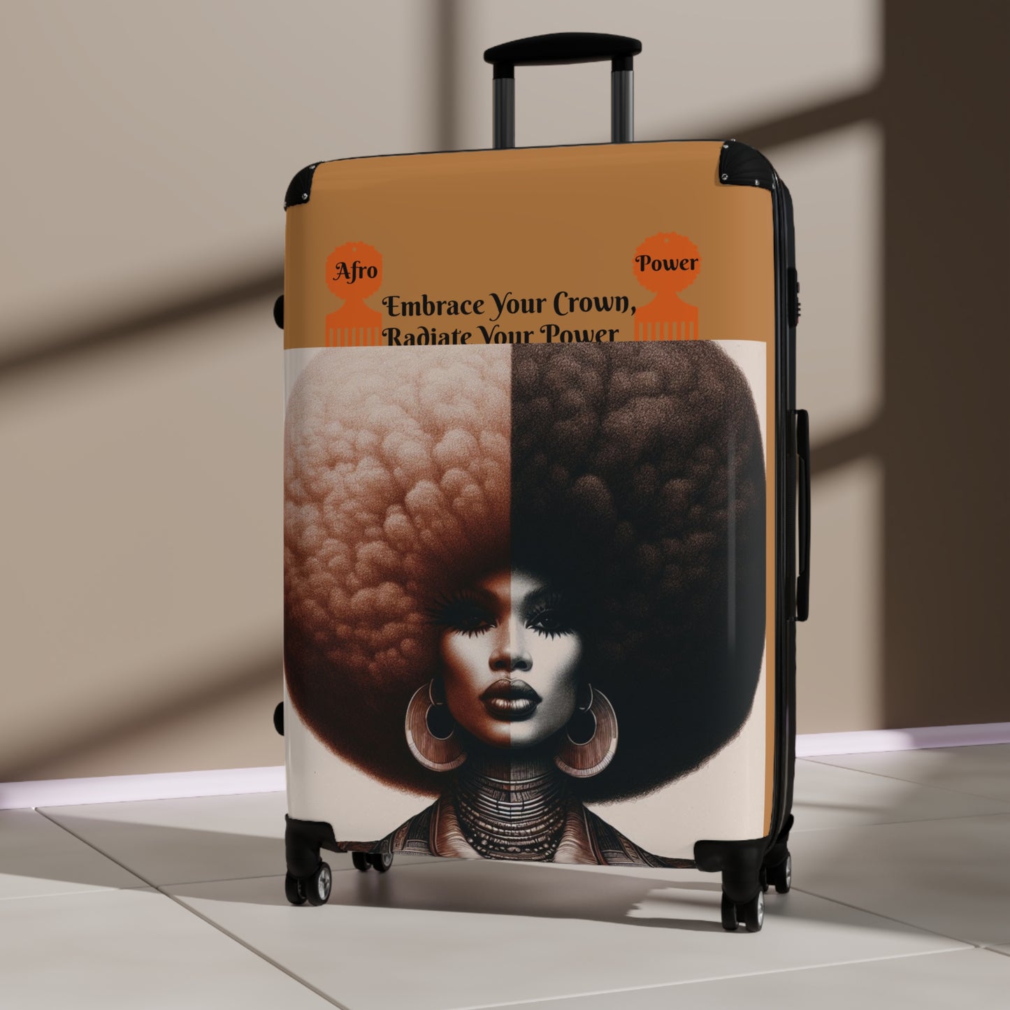 Afro Power Suitcases #AP13