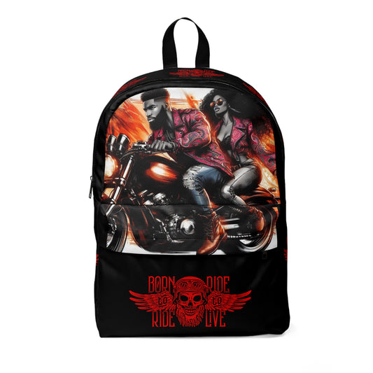 Born To Ride Unisex Classic Backpack #13M