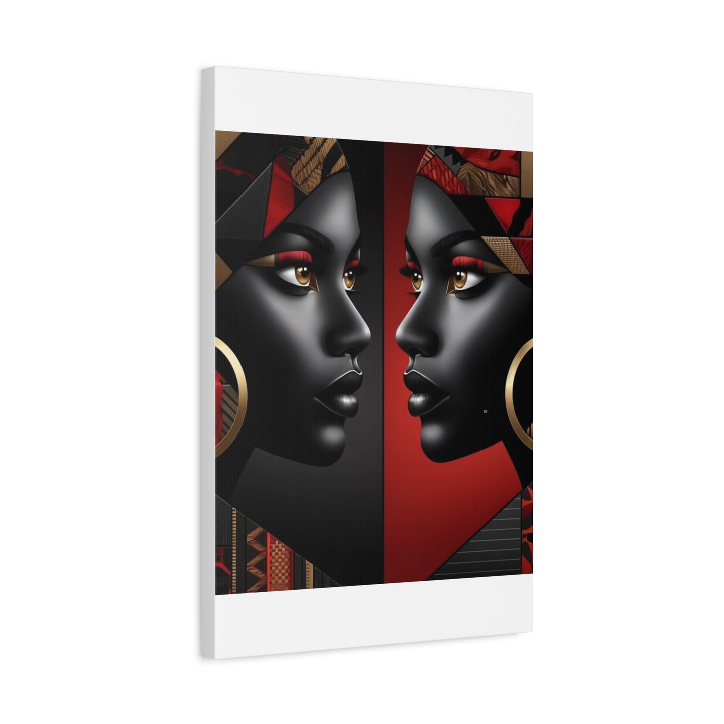 Dual Faced Matte Canvas, Stretched, 1.25" #DF1