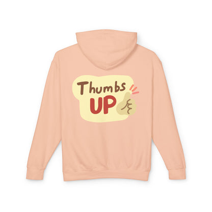 Affirmations Unisex Lightweight Hooded Sweatshirt #AU2