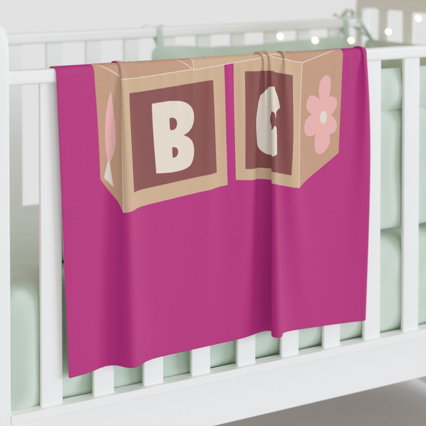 ABC Baby Swaddle Blanket #ABC1