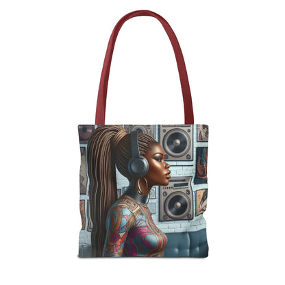 Feel The Music Tote Bag (AOP) #FM19