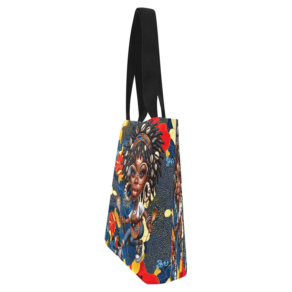 Canvas Tote Bag (Model1657) (Set of 4)