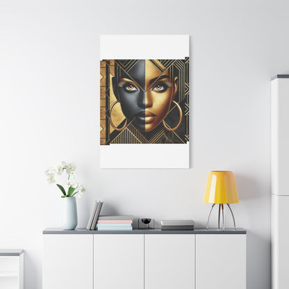 Amber Radiance Matte Canvas, Stretched, 1.25" #AR1
