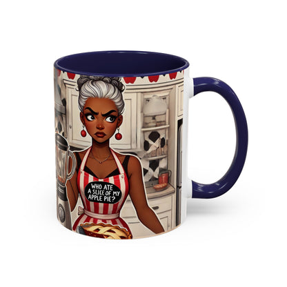 Apple Pie Heist Accent Coffee Mug (11, 15oz) #APH1