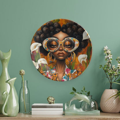 Bone China Decorative Plate