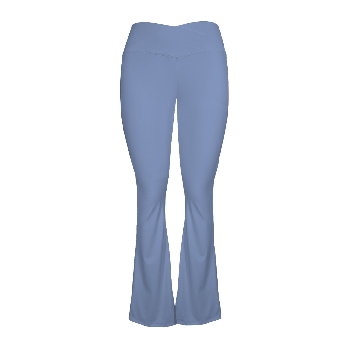 Women's High Waist Crossover Tummy Control Flare Leggings High Waist Crossover Tummy Control Flare Leggings