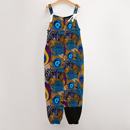Spaghetti Strap Jumpsuit RP (All-Over Printing)