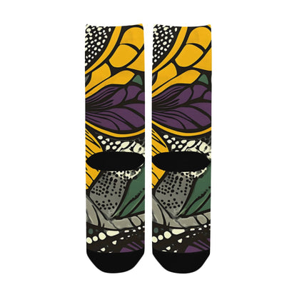 Geometric Pattern Socks for Men Women's Custom Socks