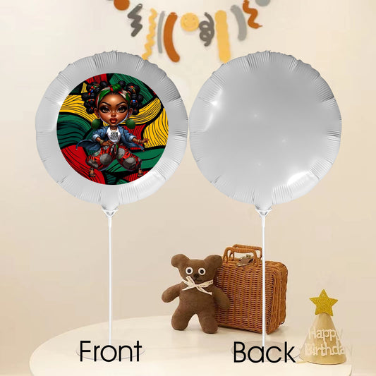 Know Your Roots Foil Balloon (18inch)(5 Pack) Foil Balloon (18inch)(5 Pack)
