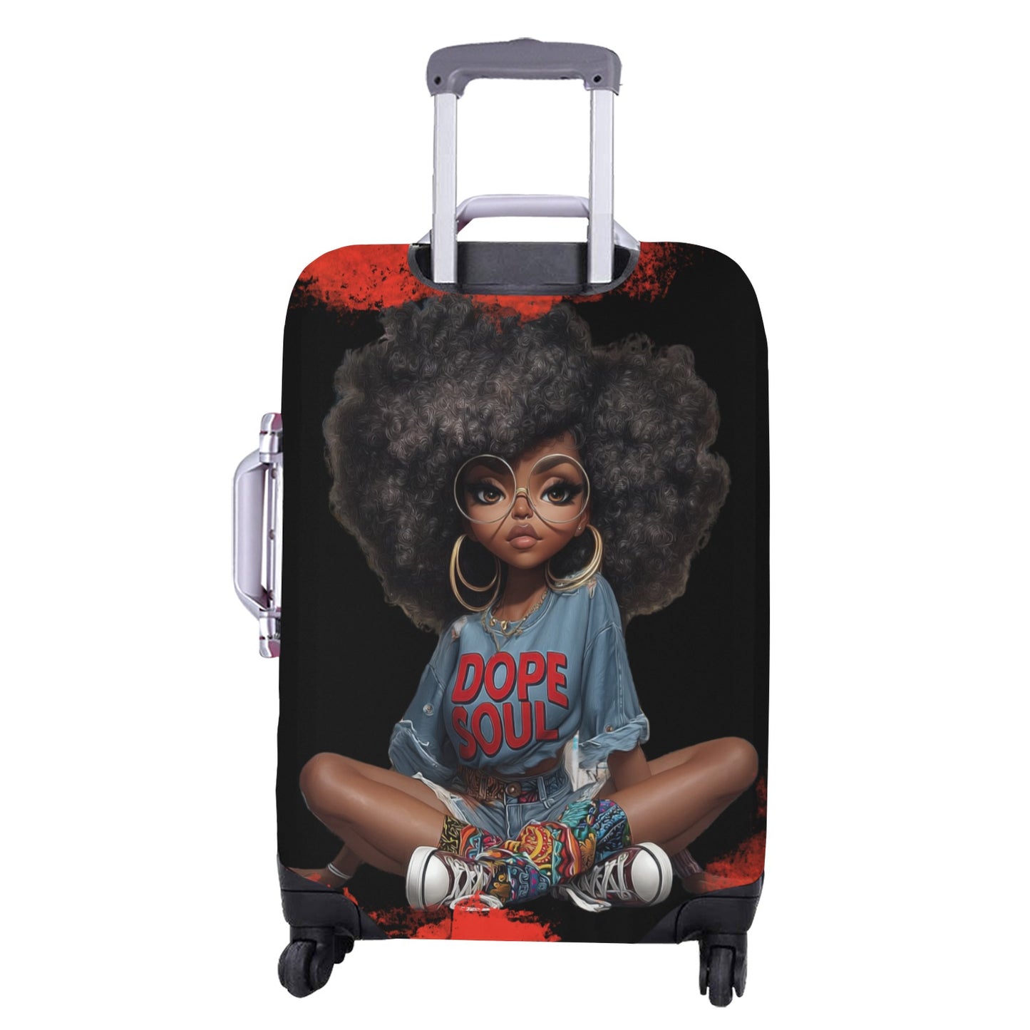 Dope Soul Luggage Cover/Luggage Cover/Extra Large 28"-30" Luggage Cover/Extra Large 28"-30"