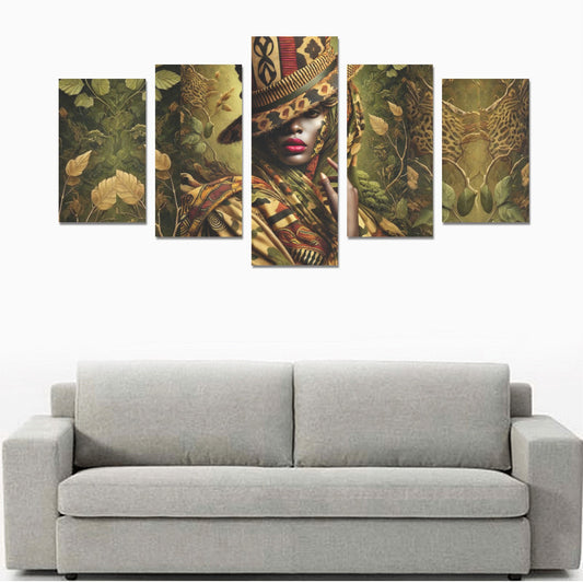 Camo Queen Canvas Print Set C (No Frame) Canvas Print Sets C (No Frame)