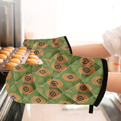Oven glove(two pieces)