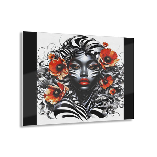 Zebra Fantasy Acrylic Prints #ZF24