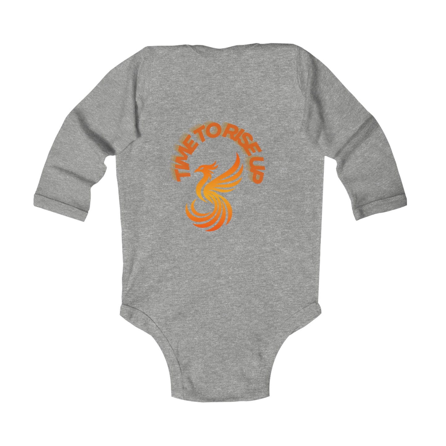Time To Rise Infant Long Sleeve Bodysuit #2IU