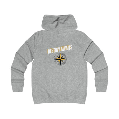 Destined For Greatness Girlie College Hoodie #1