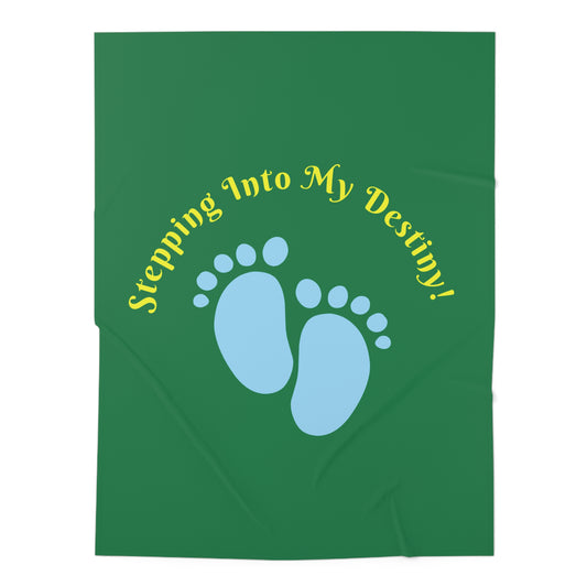 Stepping Into My Destiny Baby Swaddle Blanket #SID2