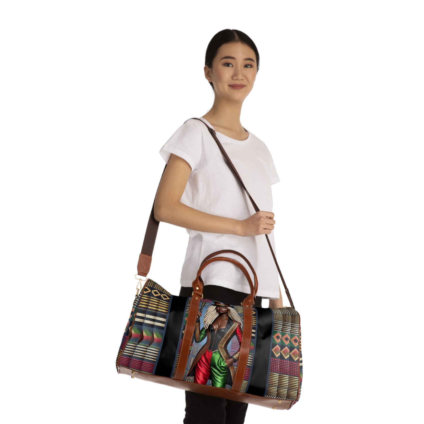 Cultural Elegance Waterproof Travel Bag #CE1