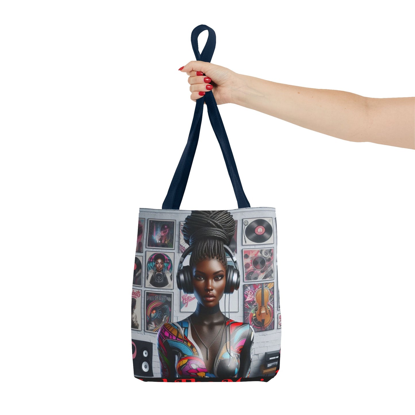 Feel The Music Tote Bag (AOP) #FM20