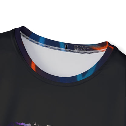 Vibrant Men's Sports Jersey – Retro Hip-Hop Style Tee