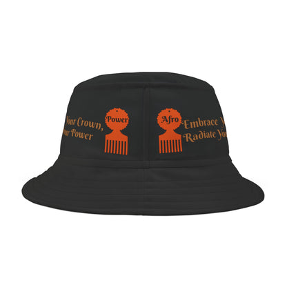 Afro Power Bucket Hat (AOP) #AP1