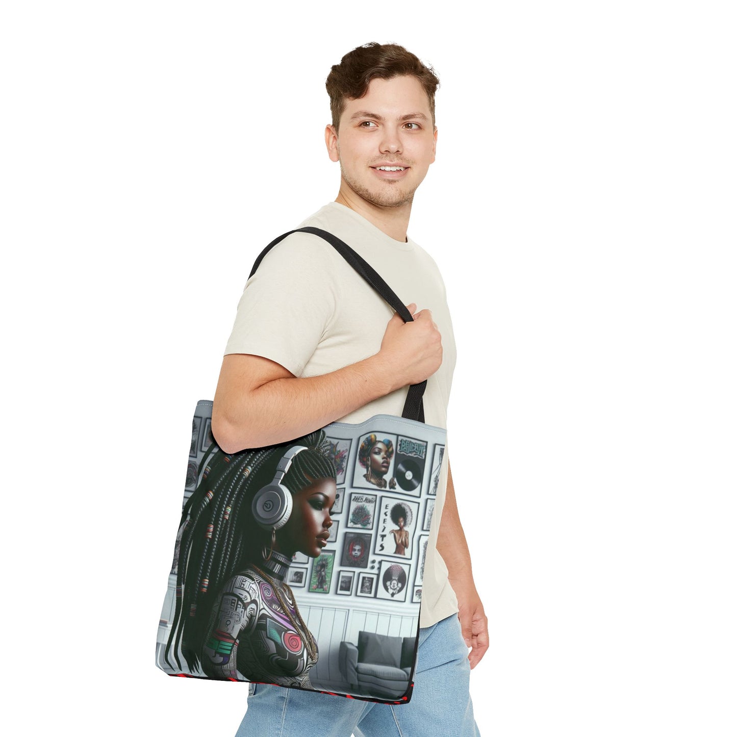 Feel The Music Tote Bag (AOP) #FM5