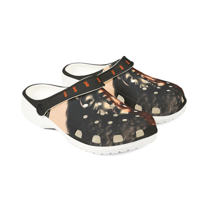 Afro Power EVA Foam Rubber Shoes (AOP) #AP7
