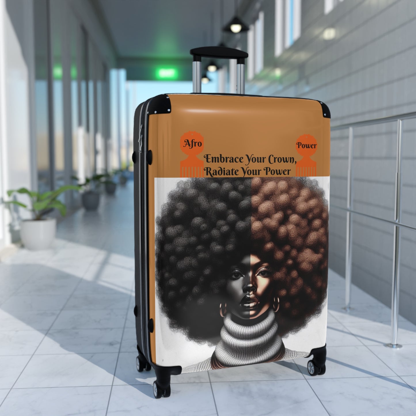 Afro Power Suitcases #AP5