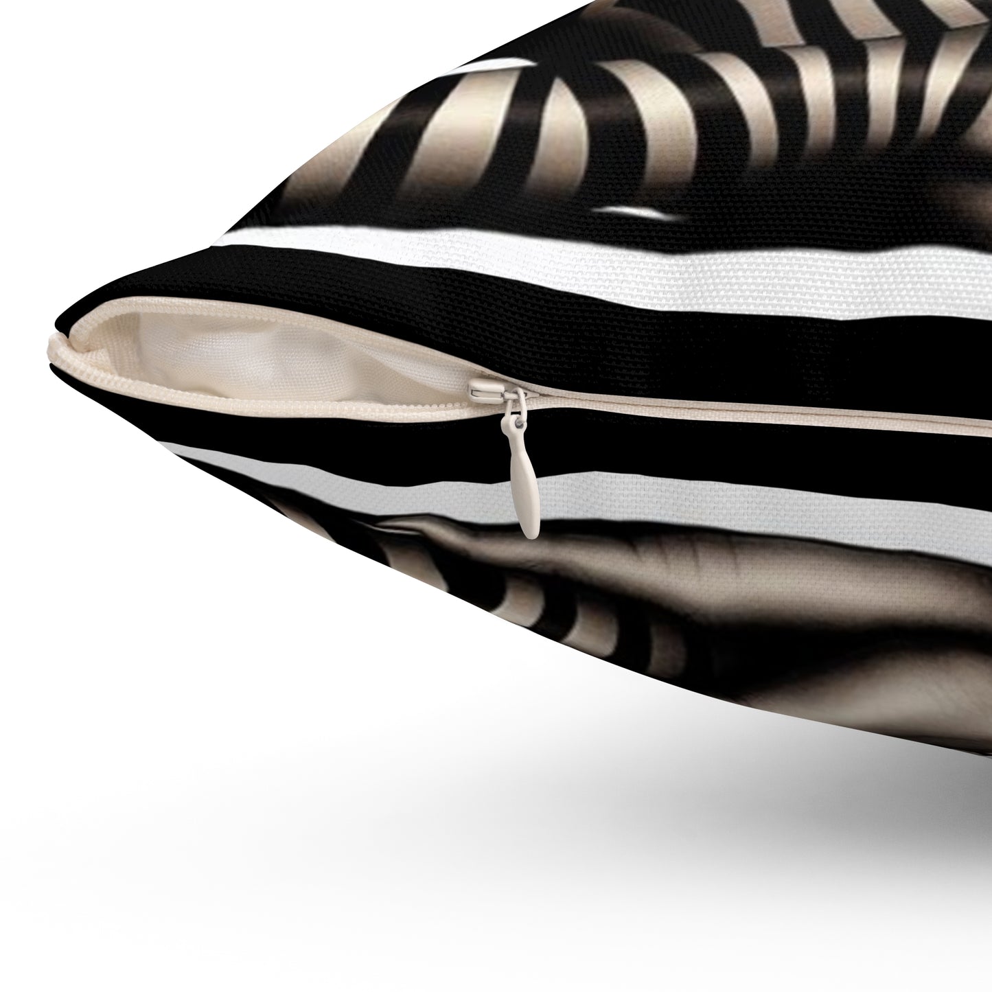 Zebra Fantasy Square Pillow #ZF22