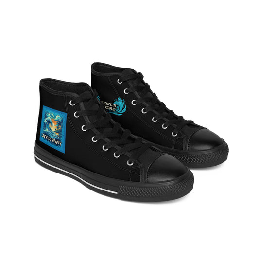 Life is Wavy Men's Classic Sneakers #LW3