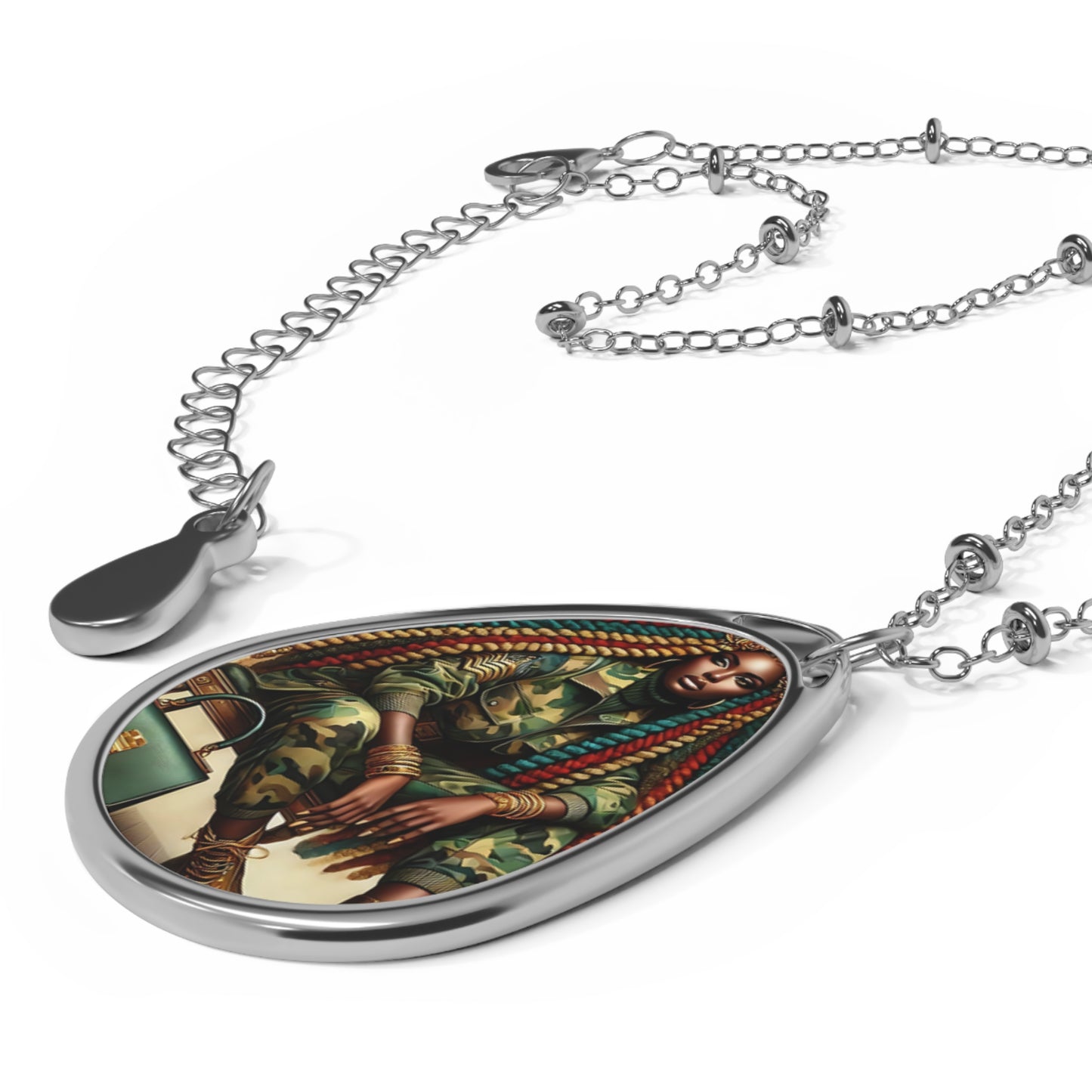 Level Up Oval Necklace #LU6