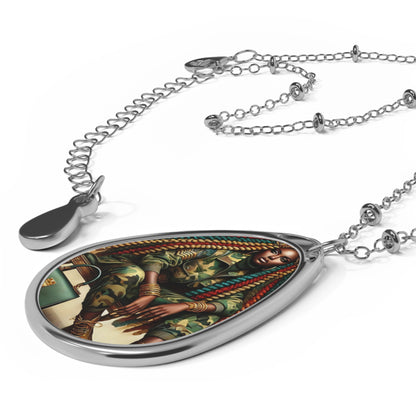 Level Up Oval Necklace #LU6