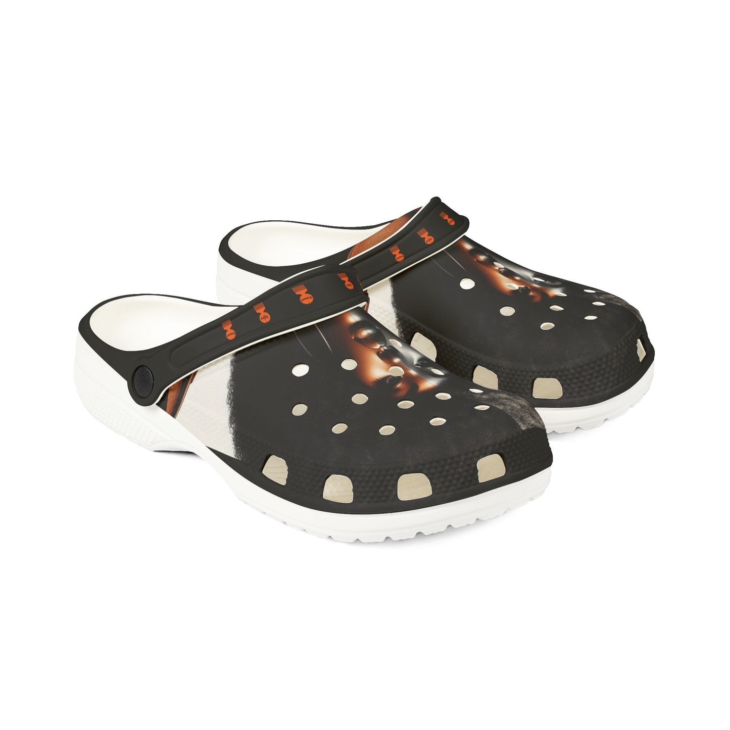 Afro Power EVA Foam Rubber Shoes (AOP) #AP1