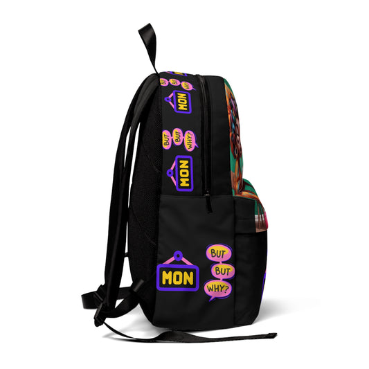 Monday Vibes Unisex Classic Backpack #MV5