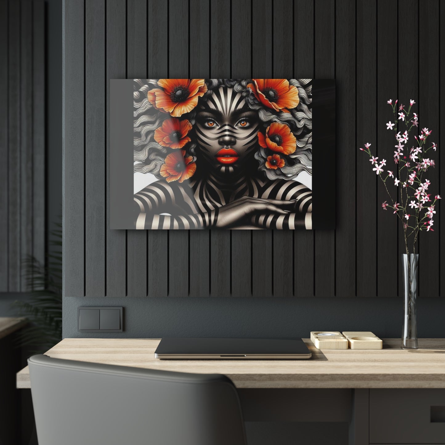 Zebra Fantasy Acrylic Prints #ZF24