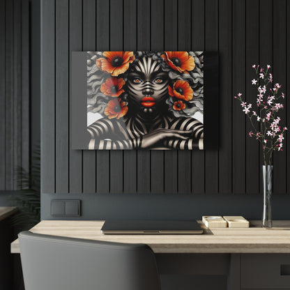 Zebra Fantasy Acrylic Prints #ZF24