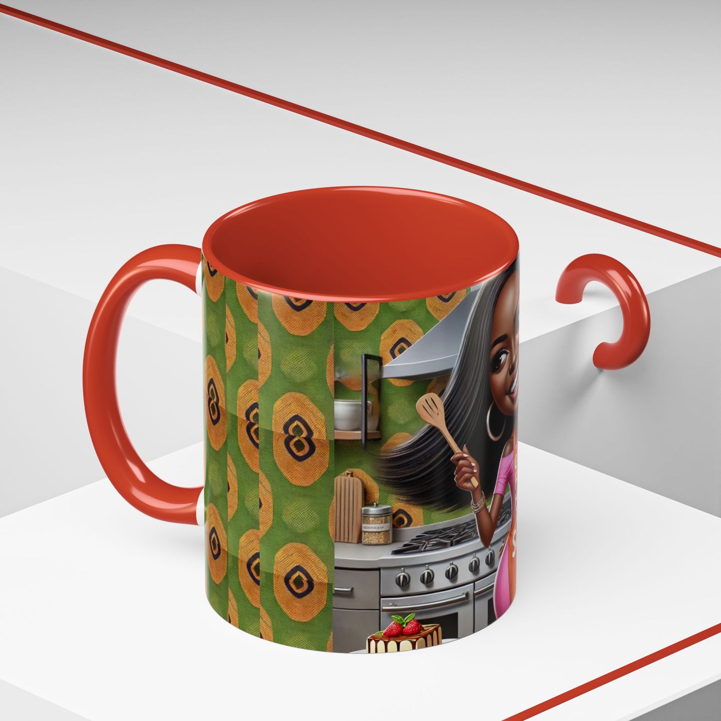 Soulful Bites and Kitchen Delights Accent Coffee Mug (11, 15oz) #SBKD1