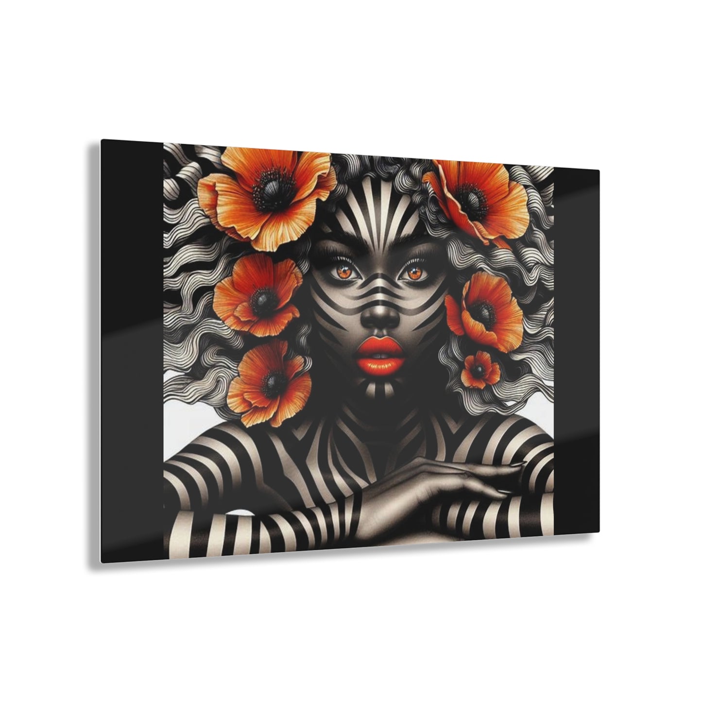 Zebra Fantasy Acrylic Prints #ZF24