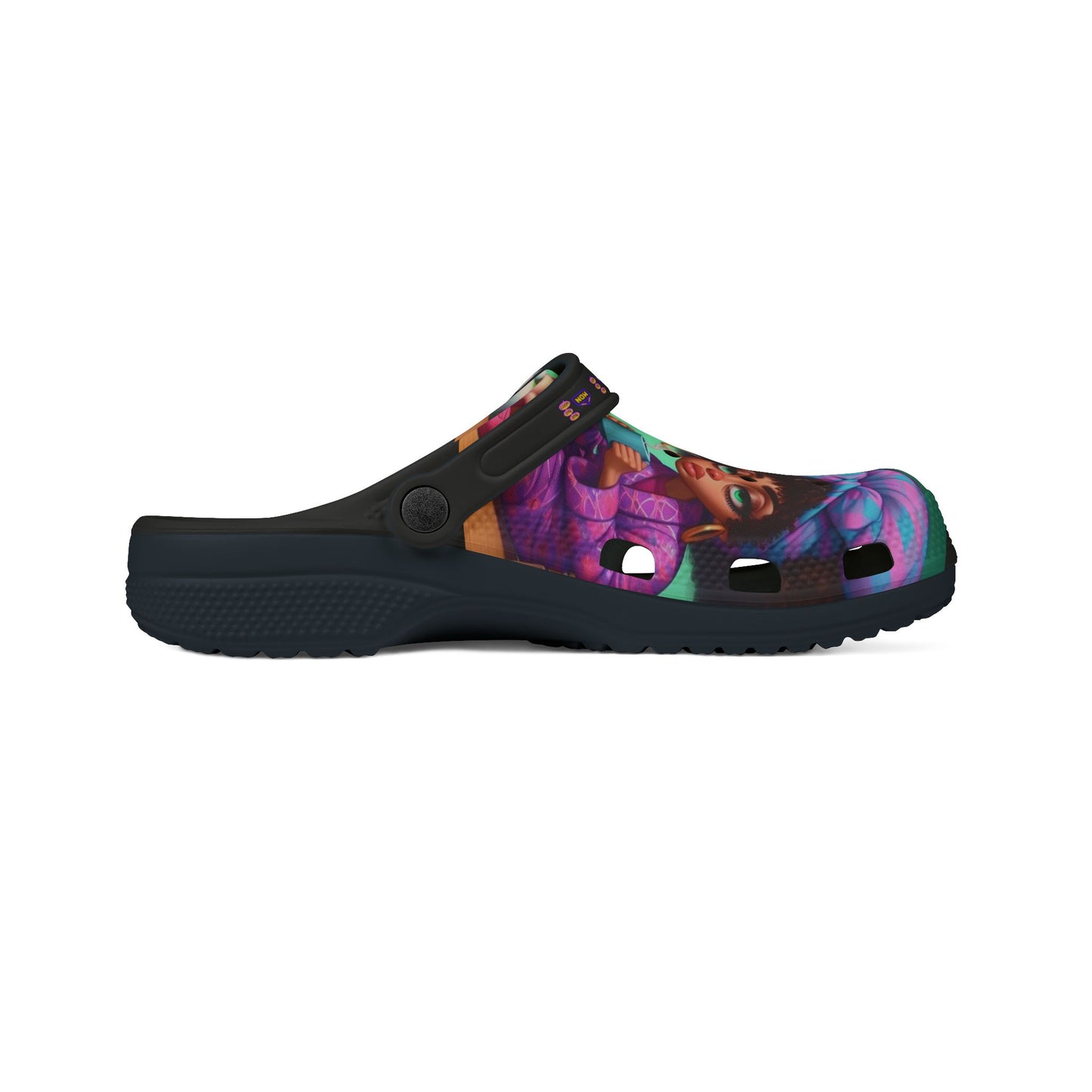 Monday Vibes EVA Foam Rubber Shoes (AOP) #MV4