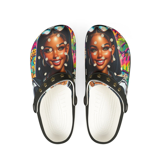 Future Boss EVA Foam Rubber Shoes (AOP) #41U